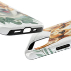 Corgi Watercolor Botanical Wreath Phone Case | Premium Dog Prints | Tritan — view 15 of 28