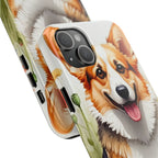 Corgi Watercolor Wildflower Field Phone Case | Premium Dog Prints | Tritan — view 20 of 28
