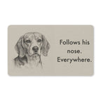 Beagle Doormat | Pencil Sketch Dog Floor Mat | Beagle Lover Gift | Dog Mom Home Decor | Indoor Entryway Welcome Mat