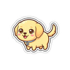 Chibi Labrador Sticker | Tritan