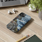 Acrylic Gallery Print Rottweiler - Coastal Cliffside | Tough Phone Case — view 10 of 28