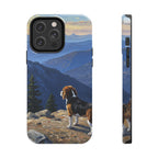 Acrylic Beagle - Mountain Overlook | Tough Phone Case