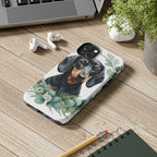 Dachshund Watercolor Botanical Wreath Phone Case | Premium Dog Prints | Tritan — view 13 of 28