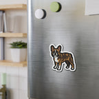 Pop Art French Bulldog Magnet | Tritan