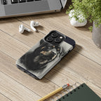 Charcoal Rottweiler Rottweiler Tough Phone Case - Rottweiler pride — gentle giants deserve great art — view 67 of 103