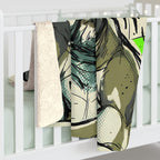 French Bulldog Comic Pop Art Throw Blanket | Premium Dog Art | Tritan