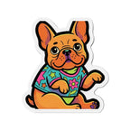French Bulldog Pocket Pack — 3 Art Styles | Sticker + Magnet + Keychain