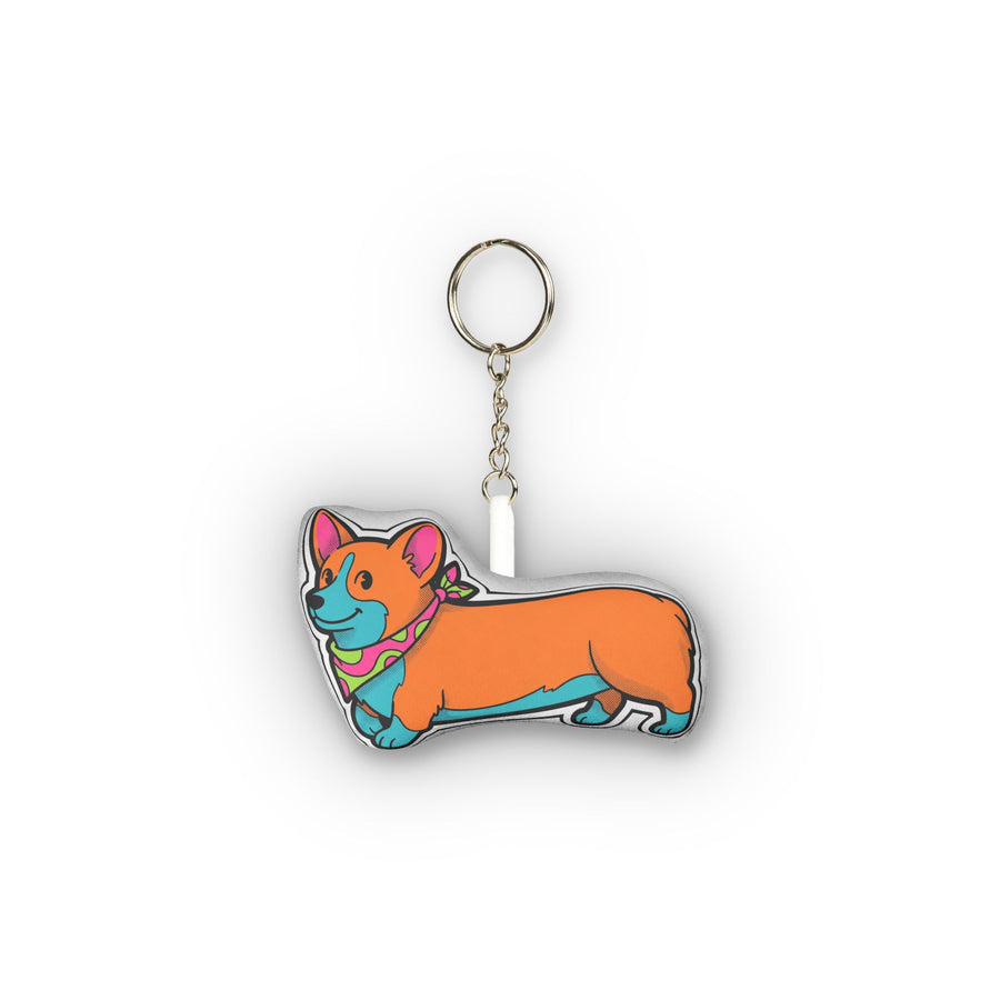 Y2K Corgi Plush Keychain | Tritan
