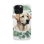 Labrador Retriever Watercolor Botanical Wreath Phone Case | Premium Dog Prints | Tritan — view 8 of 28