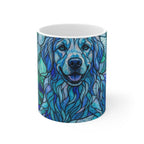 Golden Retriever Desk Set — 3 Art Styles | Mug + Coaster + Magnet