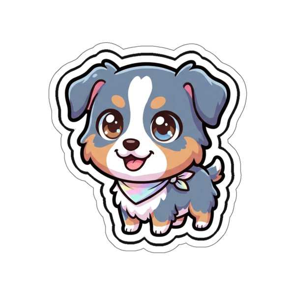 Chibi Australian Shepherd Sticker | Tritan
