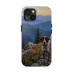 Acrylic German Shorthaired Pointer - Mountain Overlook | Tough Phone Case