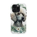 Poodle Watercolor Botanical Wreath Phone Case | Premium Dog Prints | Tritan — view 6 of 28