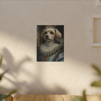 Havanese Renaissance Royal Portrait Canvas Wall Art, Regal Dog Painting, Havanese Lover Gift, Stretched Canvas