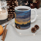 Independence Pups French Bulldog Ceramic Mug | Tritan