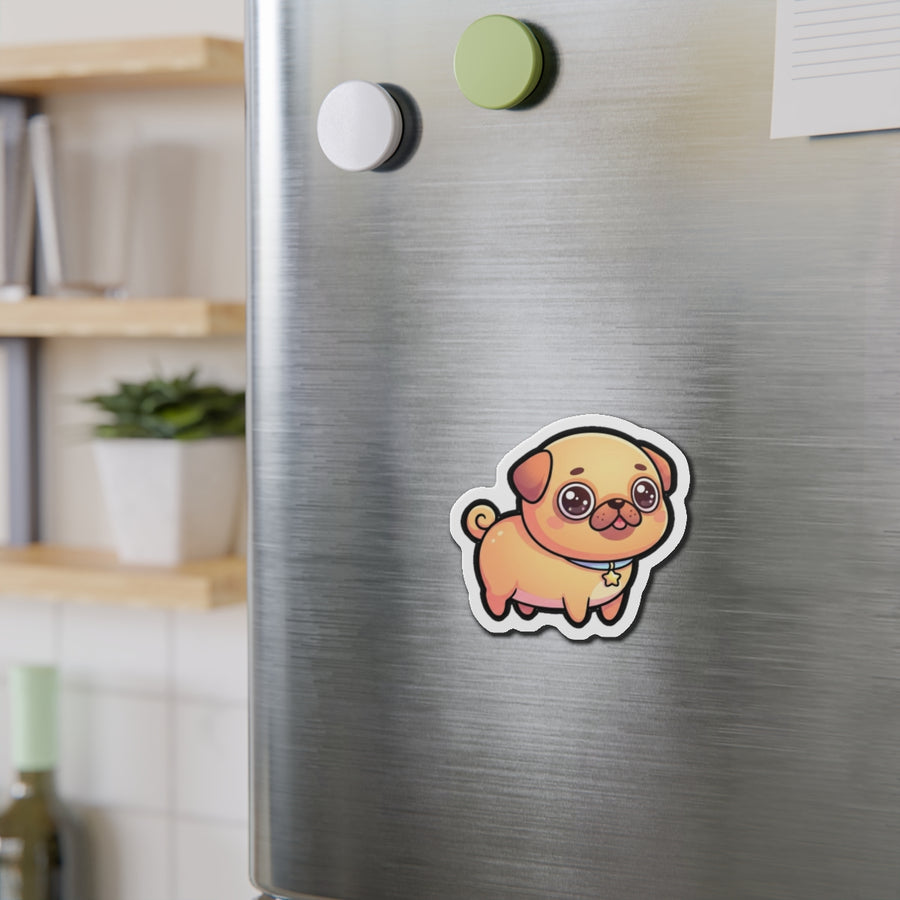 Chibi Pug Magnet | Tritan
