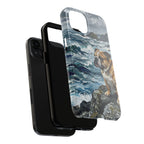 English Bulldog Acrylic Gallery Print Coastal Cliffside Phone Case | Premium Dog Prints | Tritan — view 16 of 28