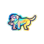 Y2K Labrador Holo Sticker | Tritan