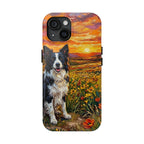 Border Collie Acrylic Gallery Print Sunset Prairie Tough Phone Case | Dog Lover Gift — view 5 of 24