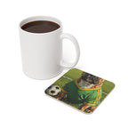 French Bulldog Oil Painting Soccer Portrait Coaster | Dog Lover Gift | Pet Decor for Home | Cute Frenchie Art