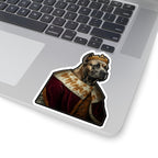 Cane Corso Kings & Queens Royal Portrait Sticker, Dog Portrait Vinyl Decal, Kiss-Cut Sticker, Cane Corso Lover Gift