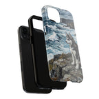 Acrylic Gallery Print Siberian Husky - Coastal Cliffside | Tough Phone Case — view 16 of 28