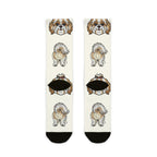Shih Tzu Socks | Fun All Over Print Dog Socks | Shih Tzu Mom Gift | Cute Crew Socks for Dog Lovers | Stocking Stuffer