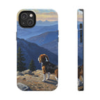 Acrylic Beagle - Mountain Overlook | Tough Phone Case