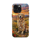 Golden Retriever Acrylic Gallery Print Sunset Prairie Phone Case | Premium Dog Prints | Tritan — view 7 of 24