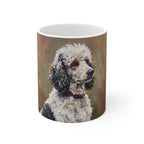 Poodle Cozy Set — 2-Piece Blanket + Mug Gift Set | Autumn Woods | Tritan