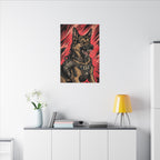 The Defender German Shepherd - V6 Extreme Comic Edition Canvas