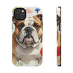 English Bulldog Watercolor Wildflower Field Phone Case | Premium Dog Prints | Tritan — view 4 of 28