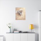 Maltese — Painted Portrait Canvas (Style A)