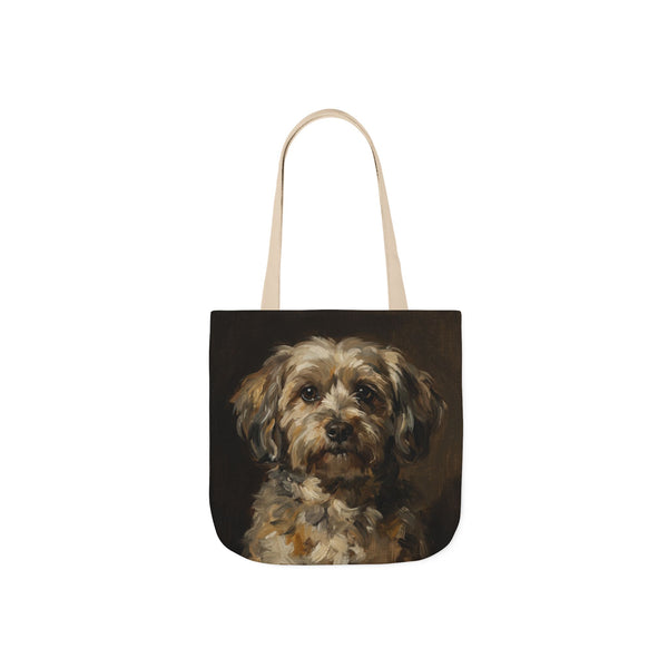 Havanese Tote Bag | Painterly Dog Art Canvas Tote | Havanese Mom Gift | Dog Lover Market Bag | Pet Portrait Accessory