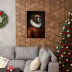 Boxer Renaissance Royal Portrait Matte Poster, Regal Dog Art Print, Boxer Lover Gift, Wall Art