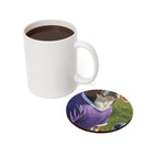 Beagle Coaster | Oil Painting Soccer Portrait Dog Art | Pet Lover Gift & Home Decor
