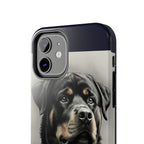 Charcoal Rottweiler Rottweiler Tough Phone Case - Rottweiler pride — gentle giants deserve great art — view 44 of 103