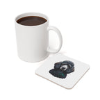 Poodle Low Poly Cool Jewel Cork Back Coaster | Dog Lover Gift