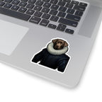 Labrador Retriever Renaissance Royal Portrait Sticker, Dog Portrait Vinyl Decal, Kiss-Cut Sticker, Labrador Retriever Lover Gift
