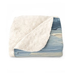 Acrylic Gallery Print Poodle - Coastal Cliffside | Sherpa Fleece Blanket — view 4 of 9