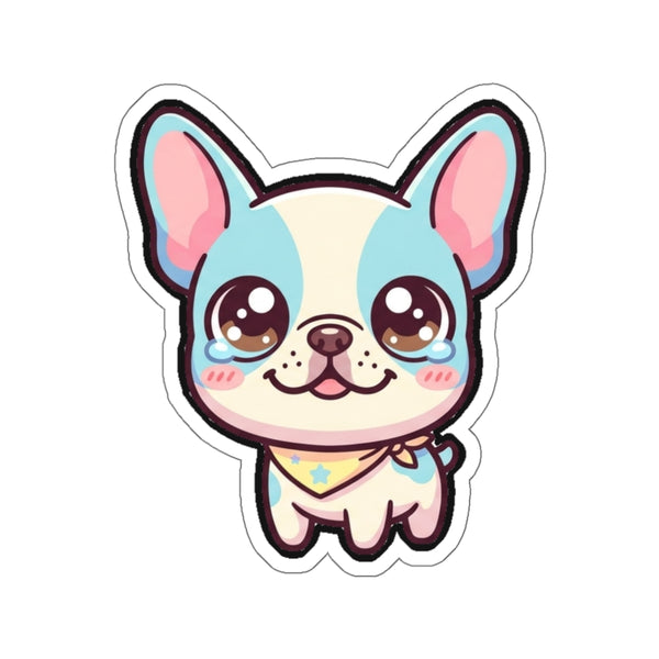 Chibi French Bulldog Sticker | Tritan