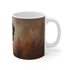 Great Dane Oil Portrait Ceramic Mug 11oz | Premium Dog Art | Tritan