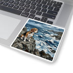Acrylic Gallery Print Beagle - Coastal Cliffside | Kiss-Cut Stickers — view 7 of 12