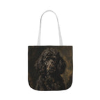 Standard Poodle Tote Bag | Painterly Dog Art Canvas Tote | Poodle Mom Gift | Dog Lover Market Bag | Pet Portrait Accessory