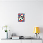 Havanese Comic Pop Art Canvas Print - Energetic Dog Wall Art - Retro Halftone Style - Dynamic Pet Portrait