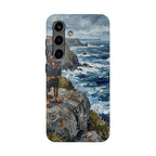 Rottweiler Acrylic Gallery Print Coastal Cliffside Phone Case | Premium Dog Prints | Tritan — view 9 of 28