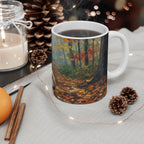Acrylic Havanese - Autumn Woods | Ceramic Mug 11oz