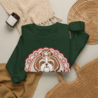 Shih Tzu Gingerbread Christmas Crewneck Sweatshirt — view 4