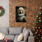 Poodle Renaissance Royal Portrait Matte Poster, Regal Dog Art Print, Poodle Lover Gift, Wall Art