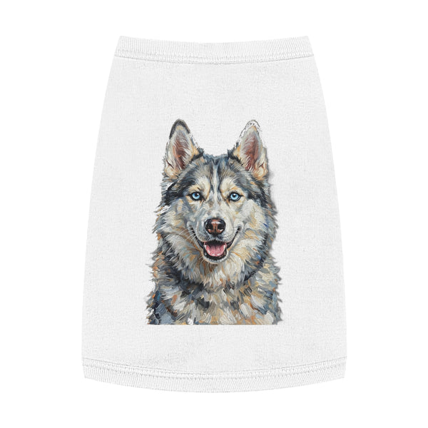 Siberian Husky Dog Shirt | Painterly Pet Tee | Matching Dog & Owner Set | Husky Lover Gift | Cute Dog Apparel